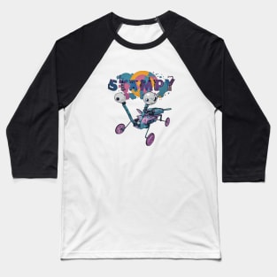 Stampy Man Robot Baseball T-Shirt